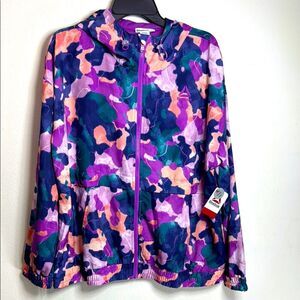 (T4) Reebok Women's Reflex Full-Zip Performance Jacket Size XXL